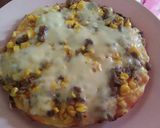 Foto langkah ke 4 dari resep Corn pizza melted cheese.
