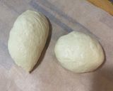Foto del paso 6 de la receta: Cocas de Sant Joan !!!!!1=Sobrasada, queso de cabra, miel y huevo de codorniz … 2 = de escalivada …