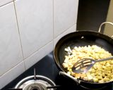 A picture of step 4 of Elephant yam fry - Suran fry - Senai kilangu varuval.
