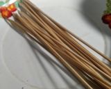 Foto langkah ke 2 dari resep *Sate Jamur Tiram Bumbu Kecap*.