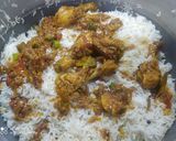 A picture of step 5 of Chicken Biryani.