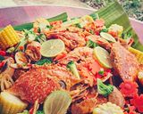 Gambar langkah 9 resipi Curry Buttermilk Shellout.
