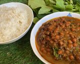 चना और मूली के पत्ते की सब्ज़ी (Chana aur mooli ke patte ki sabzi recipe in Hindi) रेसिपी चरण 7 फोटो