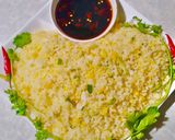 Hình bước làm 4 của món Cơm chiên trứng