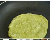 A picture of step 10 of #rainbowweek6 Hariyali Cheela with Apricot sauce.