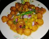A picture of step 9 of Crispy rice vada.