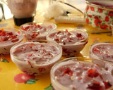 Foto del paso 4 de la receta: Postre cremoso de arándanos