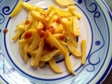 Fries and ketchup