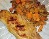 Foto del paso 7 de la receta: Bife de chorizo c/guarnición mix!🍠🍷