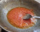 A picture of step 1 of Paneer kadai.