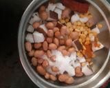 A picture of step 5 of Lemon rice with coconut chutney.