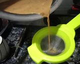 A picture of step 3 of Gulkand tea.