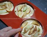 A picture of step 6 of Tiny Apple Cakes.