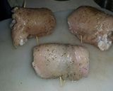 Foto del paso 5 de la receta: Pechuga rellena de jamón y queso