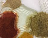 A picture of step 2 of Stuffed mushroom baingan masala.