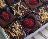 Foto langkah ke 8 dari resep Fudgy Brownies 1 Telur.