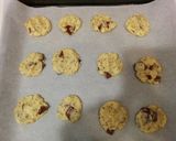 A picture of step 4 of Coconut Oil Biscuits with Chia Seeds and Chocolate.