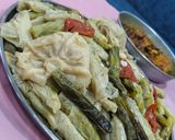 صورة لخطوة 4 من وصفة ملفوف بحشوة الأرز واللحمة