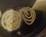 A picture of step 3 of Instant Jaggery Jalebi.