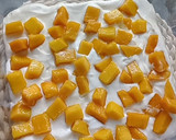 Gambar langkah 5 resipi Mango Float 🥭.