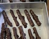 Cara Membuat Chocolate Fingers  cuma dari kulit pangsit 3