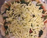 Hình bước làm 4 của món Piza hải sản