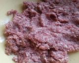A picture of step 1 of Chapli kabab.