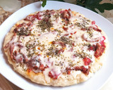 Foto del paso 3 de la receta: Pizza Con Carne Y Queso En Sartén o En Horno Eléctrico
