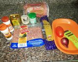 A picture of step 1 of Spaghetti Meatball#4weekschallenge#charityrecipe.