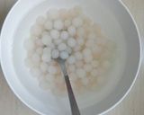 Hình bước làm 4 của món Trân châu trắng (bằng bột năng)