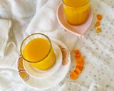 A picture of step 4 of Turmeric Orange 🍊 Ginger Aamla Shots (Detox, skin glow immunity Drink 🍷).