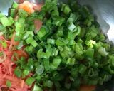 A picture of step 1 of Jowar-Veg pancakes.