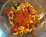 A picture of step 4 of Mexican Maggi.