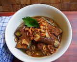 Foto langkah ke 4 dari resep Semur Terong Ungu.