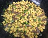Foto del paso 2 de la receta Garbanzos fritos con anchoas