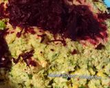 A picture of step 2 of Beetroot falafel.