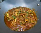 A picture of step 11 of Lahori Mutton Karhai.