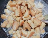 Hình bước làm 2 của món Da HEO chiên phồng - giòn