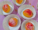 Foto langkah ke 5 dari resep Pao Isi Coklat Bentuk Peach.
