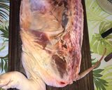 Foto del paso 1 de la receta: 1/2 lechoncito asado al horno !!!súper delicioso 🎄😋 😋
