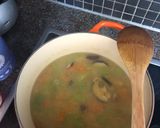 A picture of step 3 of White bean and vegetable soup - vegan.
