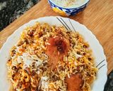 A picture of step 7 of South African Biryani.