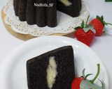 Foto langkah ke 7 dari resep Bolu Ketan Hitam Keju Lumer.