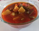 عکس مرحله 3 از دستور خوراک هویج و سیب زمینی بدون گوشت 🥕