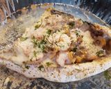 Foto del paso 4 de la receta Dorada rellena de gambas y berberechos