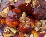 Foto langkah ke 17 dari resep Ikan & Telur Masak Bumbu Habang (merah) Khas Banjar #Dandelion.