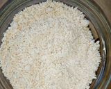 A picture of step 1 of Fried Egusi soup.