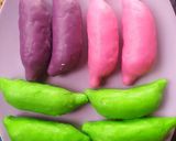Foto langkah ke 4 dari resep Es Pisang Ijo Pelangi.