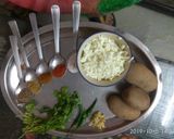 A picture of step 1 of Paneer potato kebab.