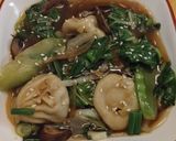 A picture of step 5 of Pot Sticker & Bok Choy Soup.